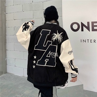 Áo khoác dù jacket l. a form rộng - c5a