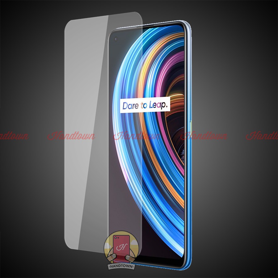 Kính Cường lực Không Full Màn 2.5D Realme X7 Trong Suốt Không Chấm Li Ti Handtown