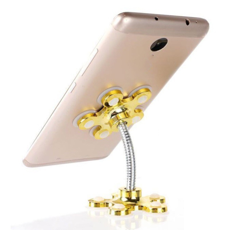 Giá Đỡ Gắn Xe Hơi SUV Hình Cánh Hoa Có Giác Hút Đôi Tiện Dụng