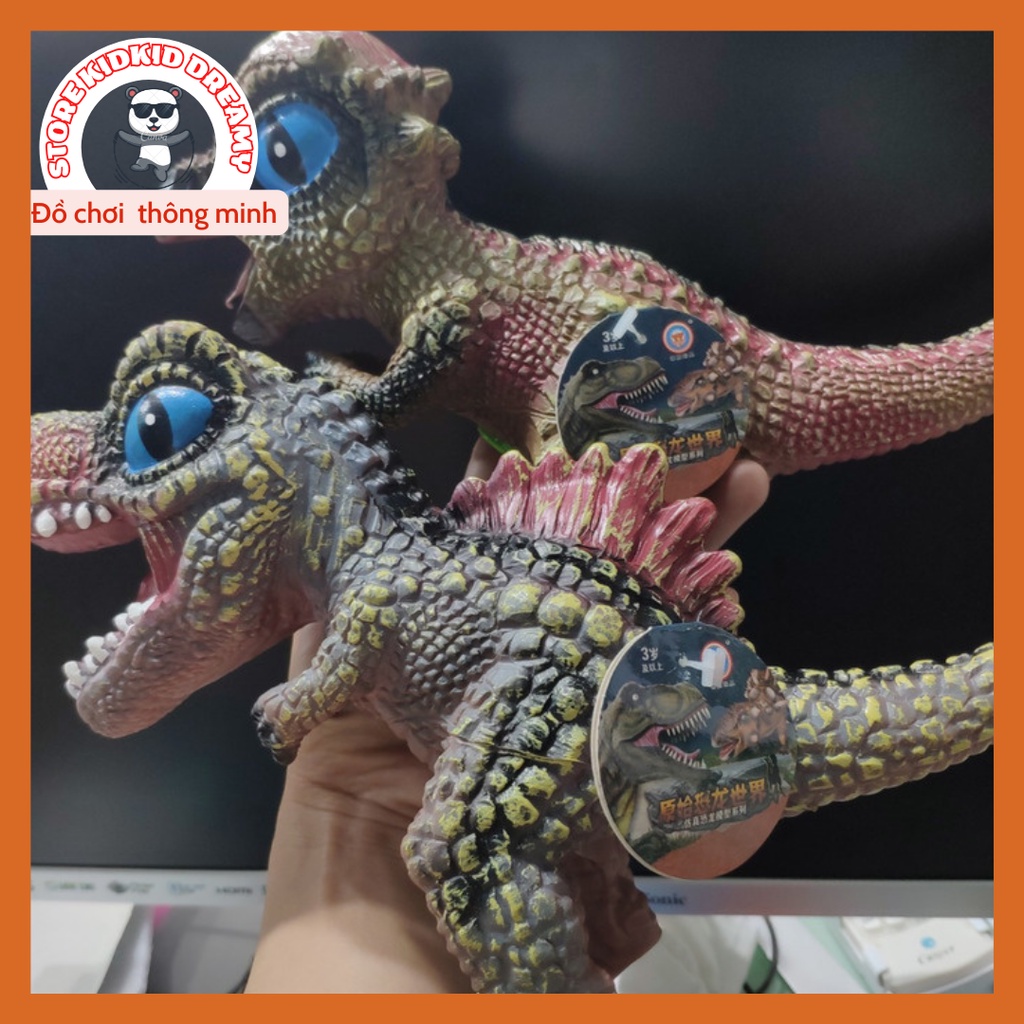 Đồ chơi cho bé khung long cảm giác phát tiếng kêu