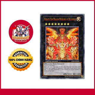 [Thẻ Bài Yugioh Chính Hãng] Hieratic Sun Dragon Overload of Heliopolis