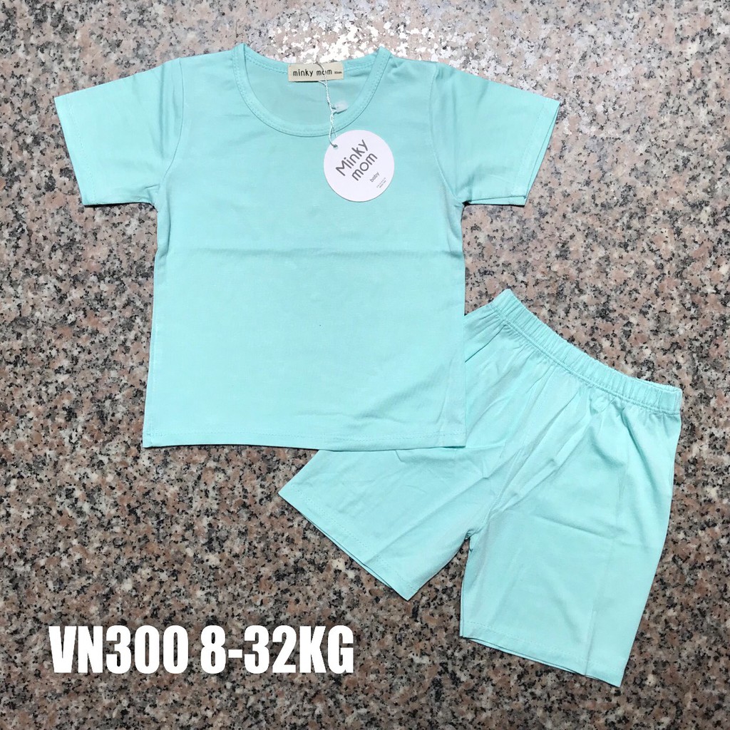 Bộ Minky Mom Cộc Tay, Ngắn Tay. Bộ Mimky Mom siêu mềm mịn mát cho bé trai bé gái, Size Từ 80-150(8-32KG).