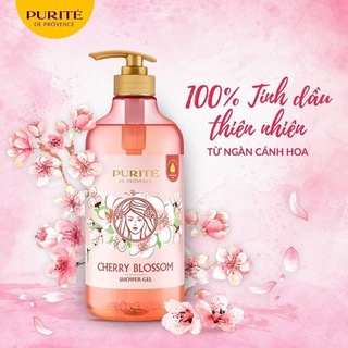 Combo 2 Sữa tắm Purité sáng mịn hoa anh đào 850ml