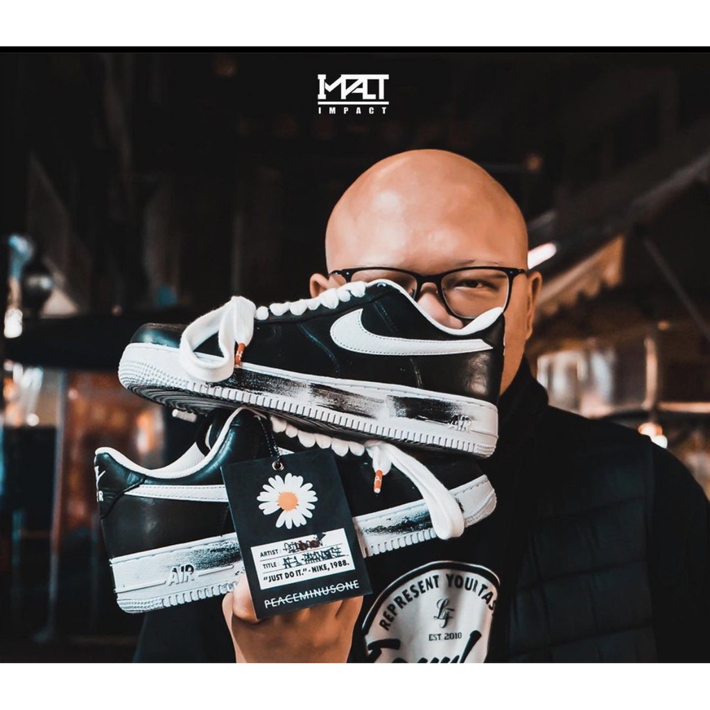 [Mã FATHANG5 giảm 10K đơn 50K] Giày Thể Thao Nam Nữ Sneaker Air Force 1 Shadow ParaNoise GDRAGON x PEACEMINUSONE