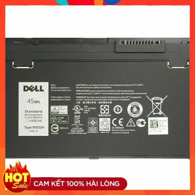 Pin Laptop DELL E7240 ZIN 4 CELL Latitude 12 7000 E7240 GVD76 HJ8KP NCVF0 WD52H Cell dẹp Bảo hành 6 tháng