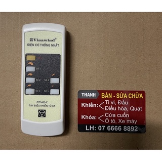 Điều khiển quạt trần vinawind chính hãng 100%