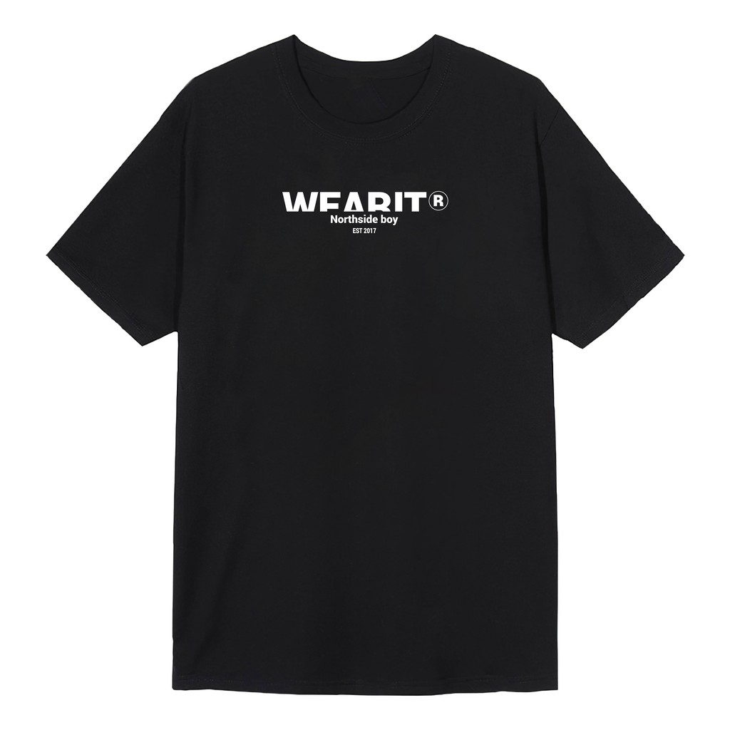 Áo thun tay lỡ WEARIT phông chất liệu cotton 100% áo thun form rộng kiểu dáng basic unisex - northside boy | BigBuy360 - bigbuy360.vn