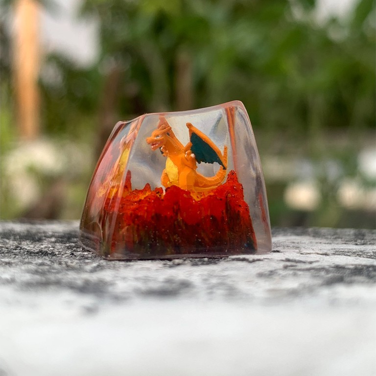 Nút bàn phím Keycap Charizard- Pokemon