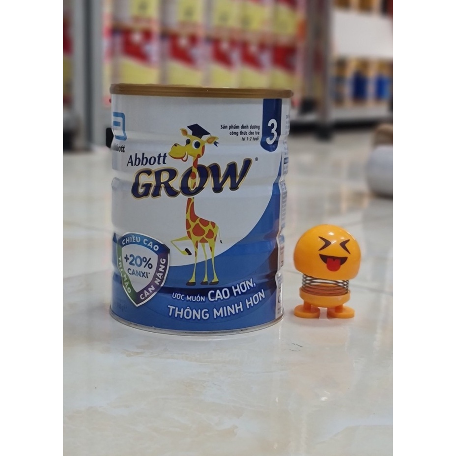 (mẫu mới) Sữa bột Abbott Grow 3 900g