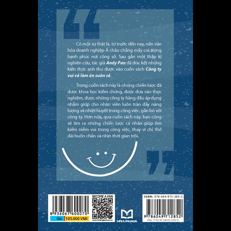 Sách: Công Ty Vui Vẻ Làm Ăn Suôn Sẻ B105