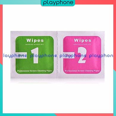 Miếng lau màn hình điện thoại và cường lực Playphone 200816