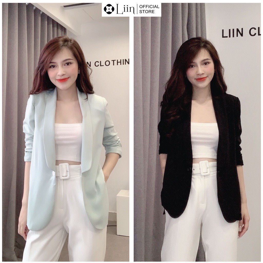 Áo vest blazer nữ vạt bầu chất cao cấp VENUSA