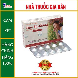 PHỤ BÌ KHANG- HỖ TRỢ CHO NGƯỜI BỊ MỀ ĐAY (HỘP 30 VIÊN)