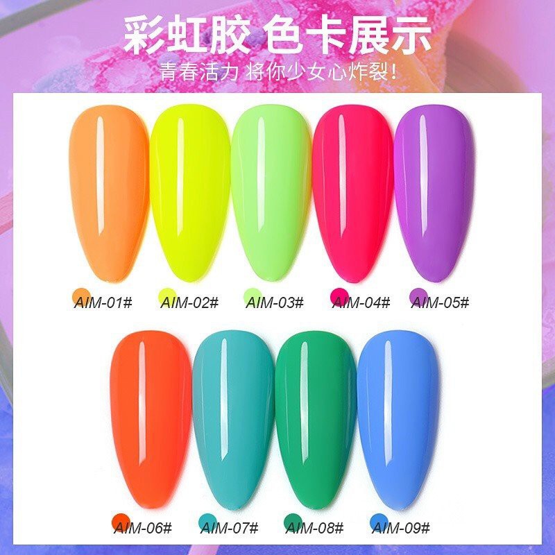 Sơn phản quang, Set sơn neon 9 màu siêu hot