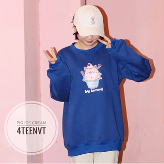 [SWEATSHIRT] PIG ICECREAM