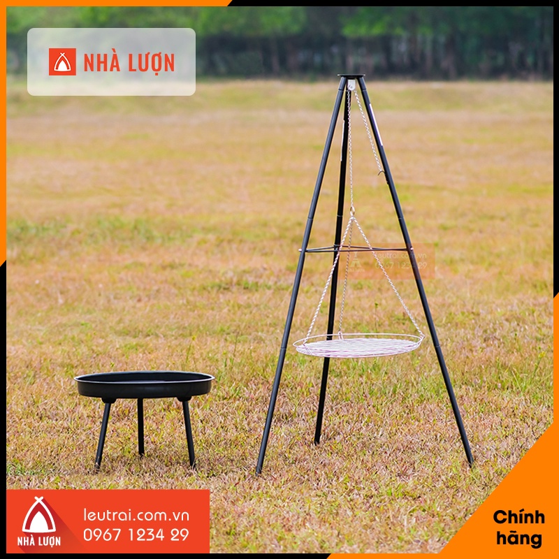 Bếp nướng dã ngoại BBQ 3 chân