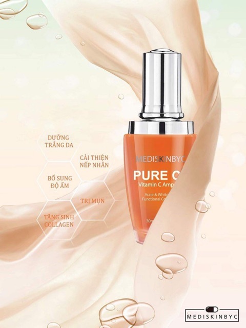 🍊SERUM MEDISKINBYC PURE C+ VITAMIN C AMPOULE