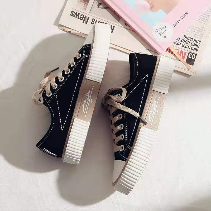 Giày Vải Canvas Thời Trang Retro Nam Tính Kiểu Hàn Quốc