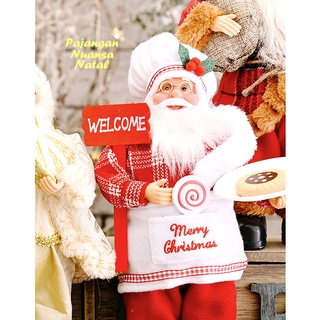 Búp Bê Ông Già Noel Thời Trang Dùng Trưng Bày