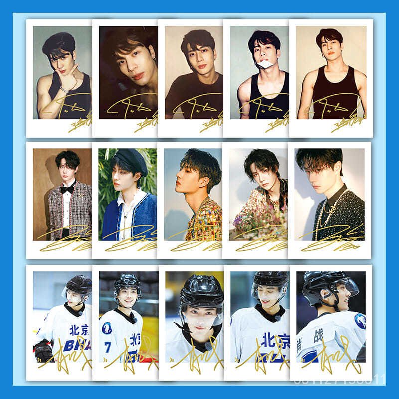 Lomo ảnh Tiêu Chiến, Thái Từ Khôn, Vương Nhất Bác,  Xiao Zhan, Cai Xukun,Vương Gia Nhĩ, Dịch Dương Thiên Tỉ