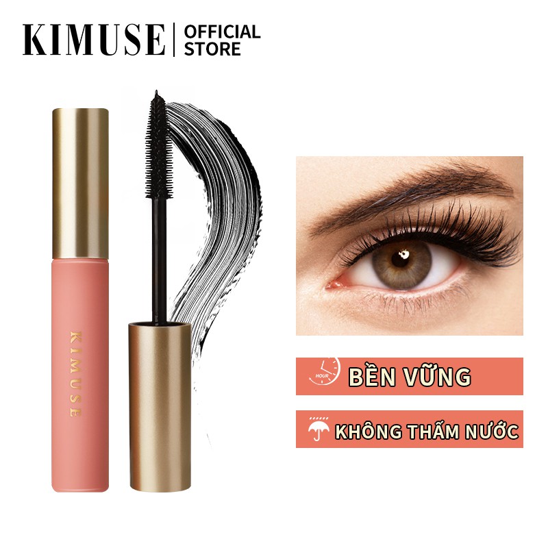 Mascara KIMUSE làm dày mi trang điểm mắt 8g