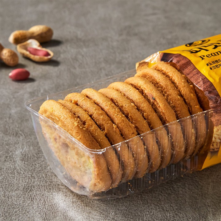 Bánh Quy Nhân Đậu Phộng No Brand Gói 283G