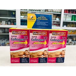 Viên uống đẹp da MediUSA Super Collagen +C | Thế Giới Skin Care