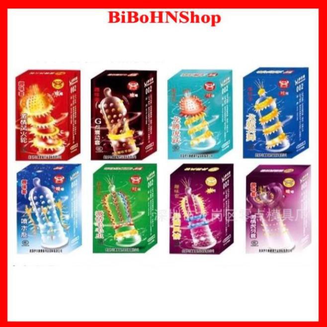 Bao Cao Su Super Gold Gân Gai Bi Râu