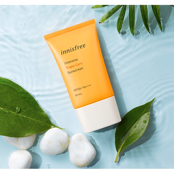 Kem Chống Nắng Innisfree Intensive Triple Care SPF 50+ 50ml