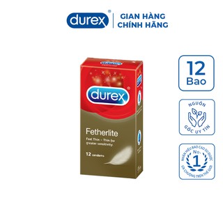 Bao cao su Durex Fetherlite 12 bao