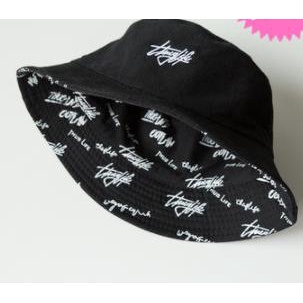 Nón Bucket Thuglife nhiều màu phong cách Ulzzang Unisex Hàng quảng châu cao cấp