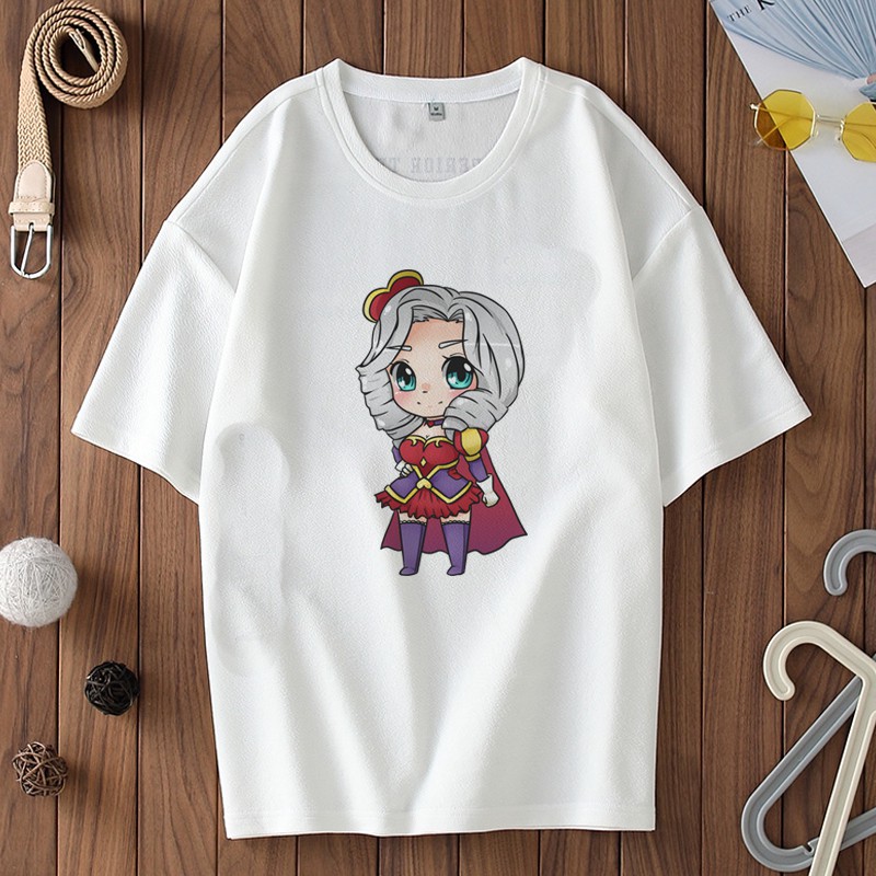 Aó Thun Nhân Vật Hoạt Hình Chibi Liên Minh Huyền Thoại League Of Legends LOL Unisex Nam Nữ