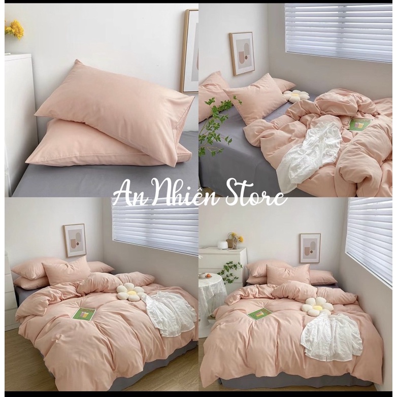 Bộ chăn ga Cotton Tici No Tag gam màu Pastel nhẹ nhàng | WebRaoVat - webraovat.net.vn