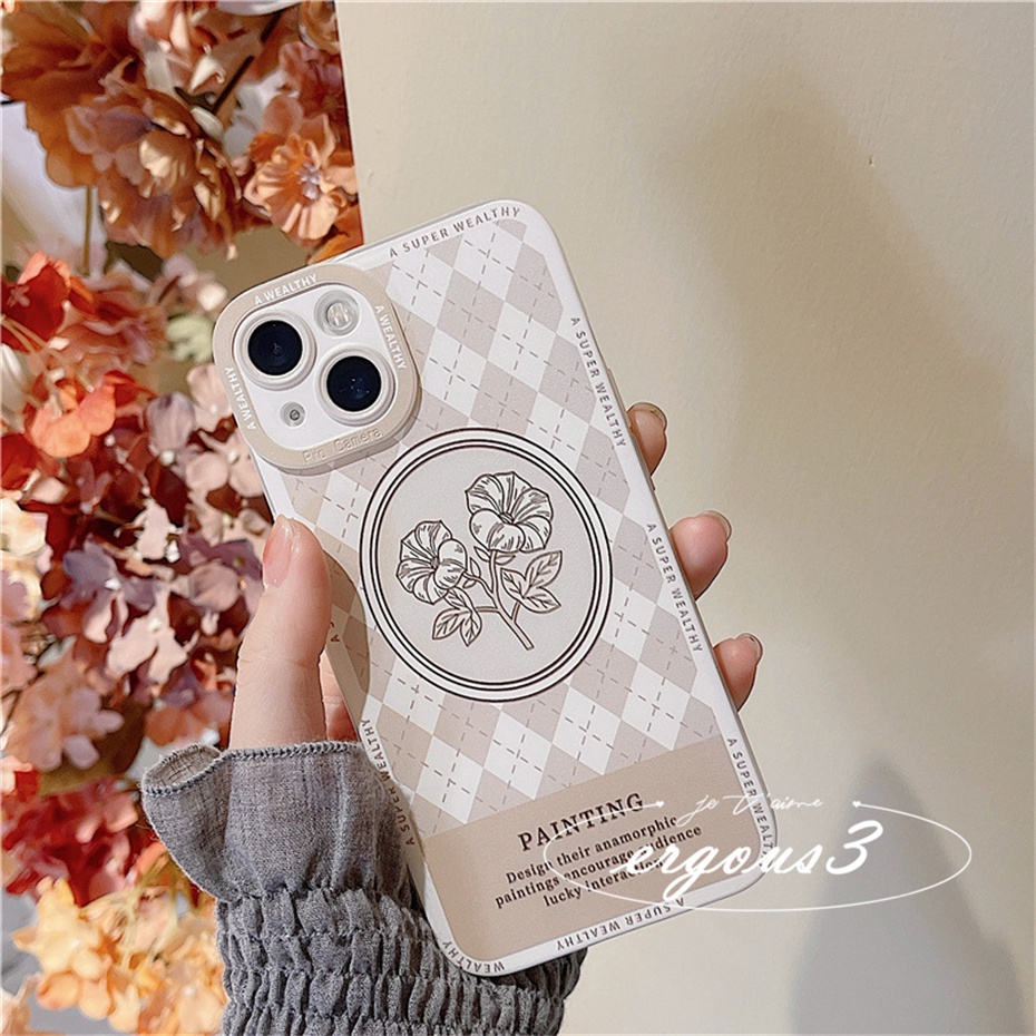 Ốp Điện Thoại Mềm In Hình Hoa Tulip Cho iPhone 14 13 12 11 Pro Max SE2020 X XR Xs Max 7 8 6 6s Plus