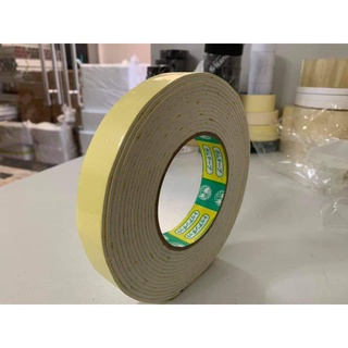 Băng keo xốp 2 mặt trắng
