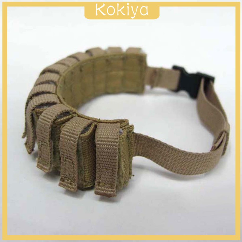 1/6 Bandolier Belt for Action Figure BBI Dragon Hot Toys Sand Color