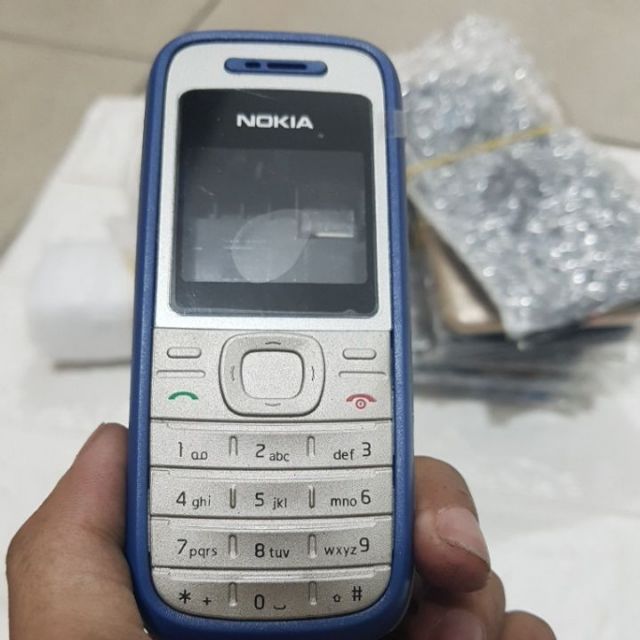 Bộ Vỏ + Sườn + Phím Nokia 1200 Zin Hàng Cao Cấp