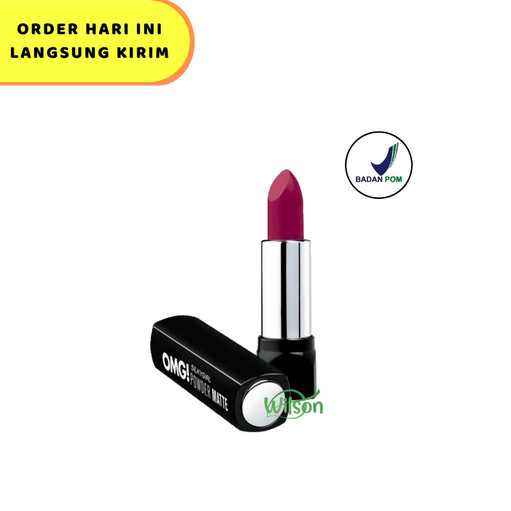 (hàng Mới Về) Son Lì Omg Chất Son Mịn Như Lụa Cho Nữ | BigBuy360 - bigbuy360.vn