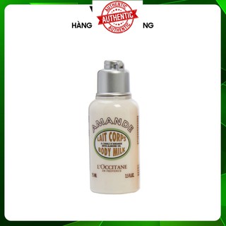 [Mã giảm giá mỹ phẩm chính hãng] Sữa Dưỡng Thể Chiết Xuất Hạnh Nhân L'Occitane Almond  75ml
