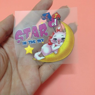 Sticker ủi,hình ủi,patch ủi hình mèo ( chọn ngẫu nhiên)