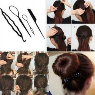 Bộ 4 món dụng cụ tạo kiểu tóc