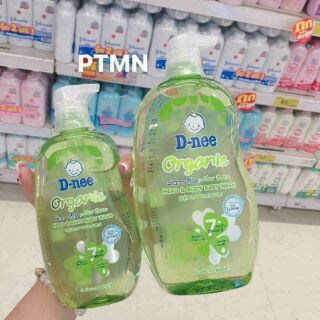 Sữa tắm gội toàn thân d-nee organic cho bé