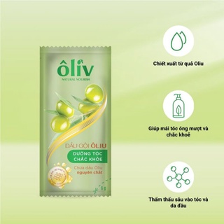 Combo 10 gói dầu gội Oliv chắc khỏe