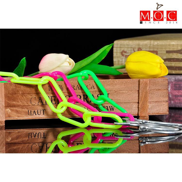 2 Dây xích nhựa treo quần áo tiện dụng