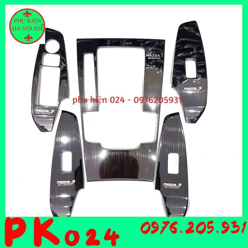 [Mazda 3 2017-2019] Bộ Ốp Nội Thất Titan Cao Cấp Cho Ô Tô, Ốp Titan Theo Xe - Mazda 3 2017-2019