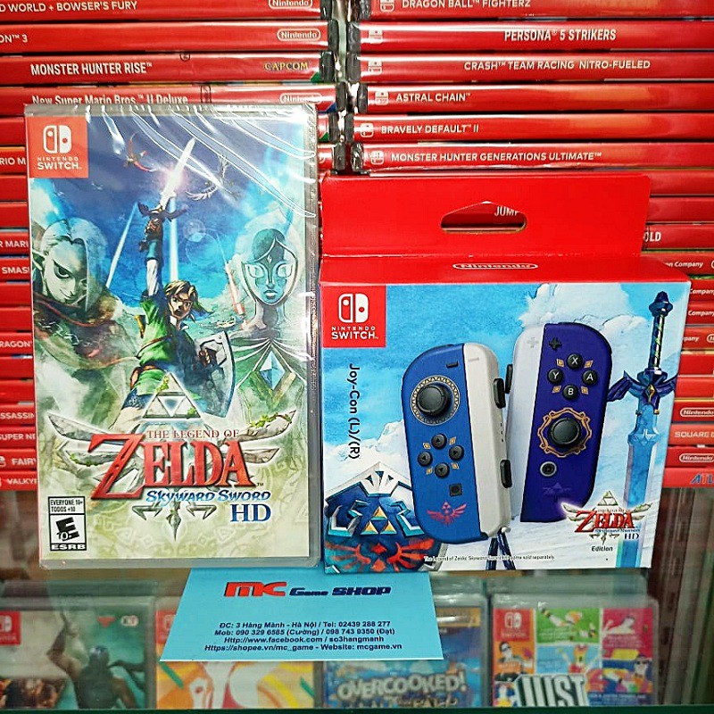 Tay điều khiển Zelda Skyward Sword HD Edition Joy‑Con