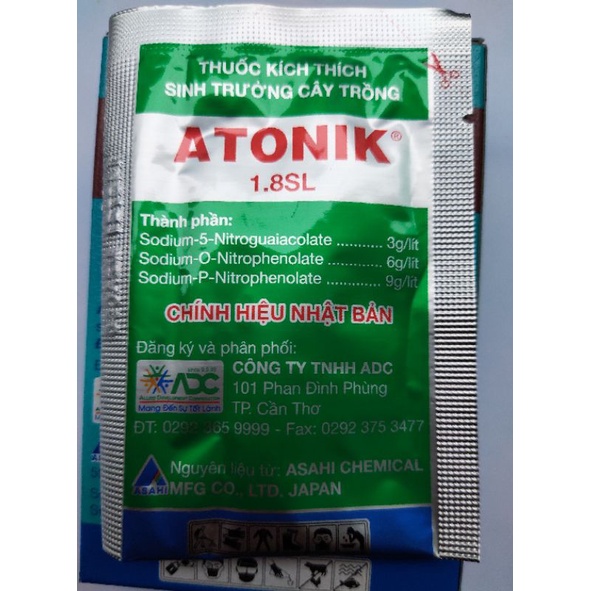 Atonik 1.8SL gói 10ml