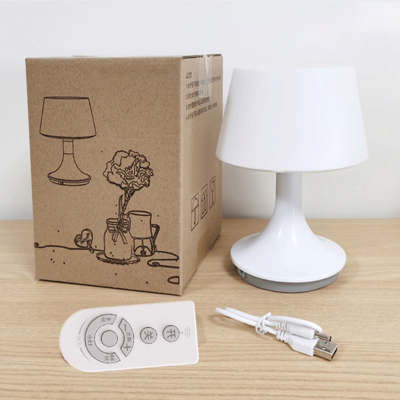Đèn LED Để Bàn Mini Có Điều Khiển Từ Xa Tiện Dụng Cho Phòng Ngủ/ Hành Lang/ Phòng Ngủ/ Hành Lang