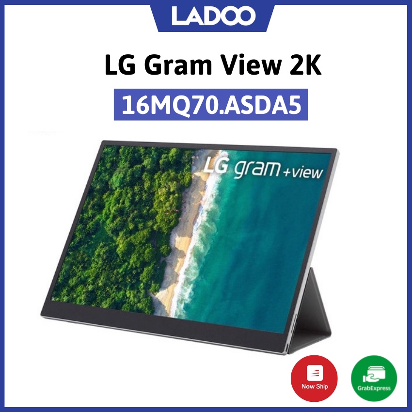 Màn hình di động LG Gram View 16MQ70.ASDA5 16″ 2K WQXGA (2560 x 1600) IPS Type-C