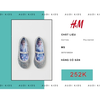 Giày búp bê lấp lánh chính hãng H&M cho các bé gái